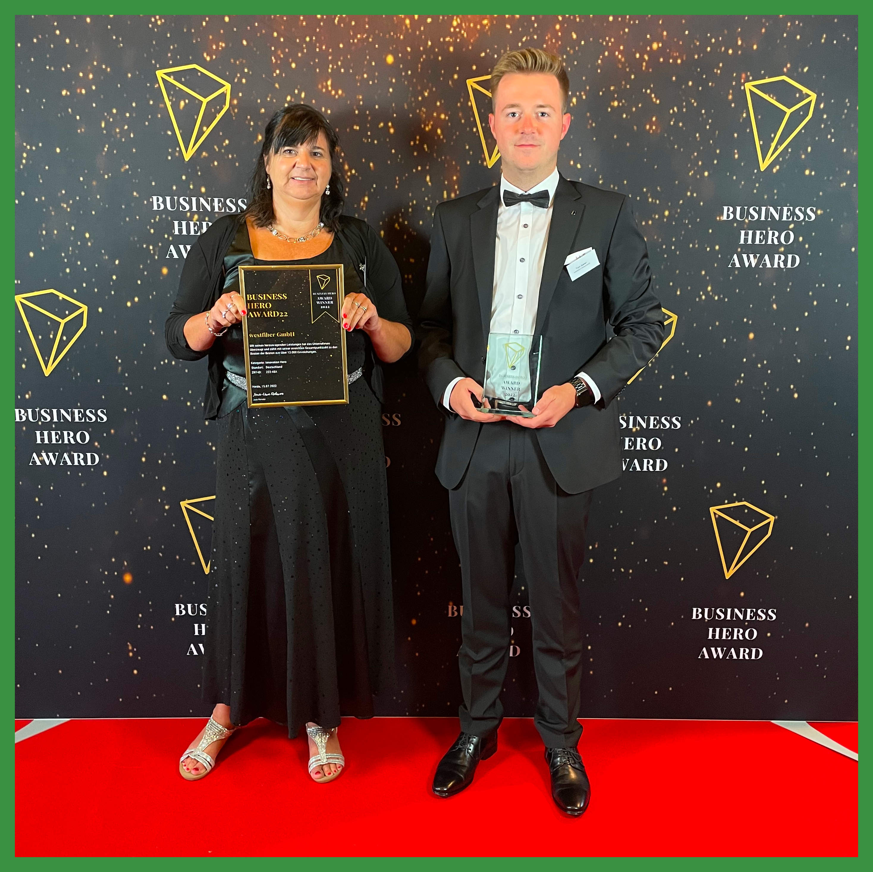 Business Hero Award Ute Tom Rand 2